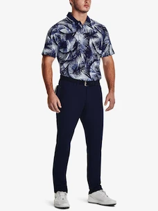 Pánske tričko Under Armour  Iso-Chill Grphc Palm Polo-NVY M