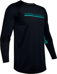 Pánske tričko Under Armour MK1 MK1 LS Wordmark Black S