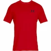 Pánske tričko Under Armour  Sportstyle Left Chest SS Red