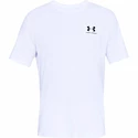 Pánske tričko Under Armour  Sportstyle Left Chest SS White