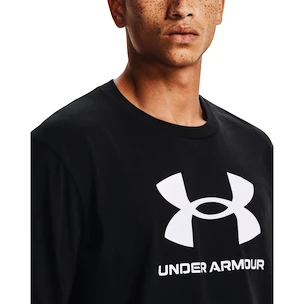 Pánske tričko Under Armour  SPORTSTYLE LOGO LS-BLK