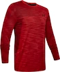 Pánske tričko Under Armour  Vanish Seamless LS Nov 1 Red