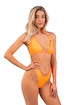 Plavky Nebbia  Classic Triangle Bikini Top 451 Orange Neon