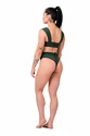 Plavky Nebbia  Miami retro bikini - top 553 dark green