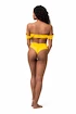 Plavky Nebbia  Miami retro bikini - top 553 yellow