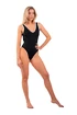 Plavky Nebbia  One-piece Swimsuit Black French Style 460 Black