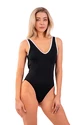 Plavky Nebbia  One-piece Swimsuit Black French Style 460 Black