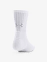 Ponožky Under Armour  3-Maker 3pk Mid-Crew-WHT