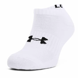 Ponožky Under Armour Core No Show 3Pk white