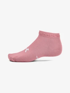 Ponožky Under Armour  Essential Low Cut 3pk-PNK  M