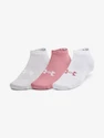 Ponožky Under Armour  Essential Low Cut 3pk-PNK  M