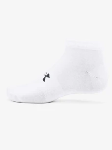 Ponožky Under Armour  Essential Low Cut 3Pk-WHT  XL