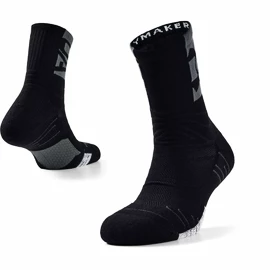 Ponožky Under Armour Playmaker Mid-Crew black