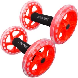 Posilňovacie koliesko Power System Posilovací Kolečko Twin Core Ab Wheels