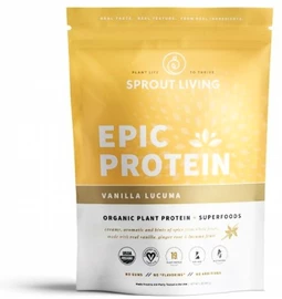 Sprout Living Epic protein organic Vanilka a Lucuma 455 g