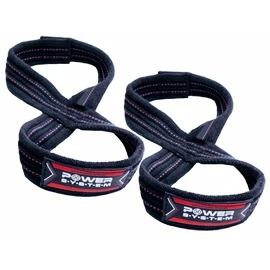 Trhačky Power System Lifting Straps Figure 8 Silové Popruhy Trhačky Červené