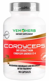 VemoHerb Cordyceps CS-4 90 kapslí