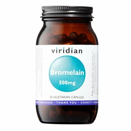 Viridian Bromelain 500mg 90 kapslí