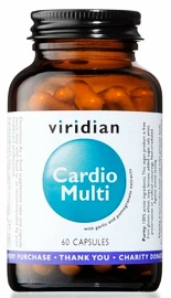 Viridian Cardio Multi (Multivitamín pro kardiovaskulární systém) 60 kapslí