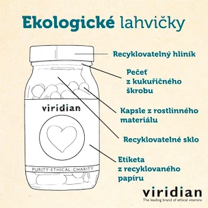 Viridian  Rhodiola Rosea (Rozchodnice růžová) Maximum potency 90 kapslí