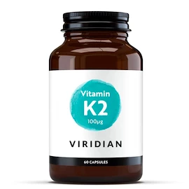 Viridian Vitamin K2 100ug 60 kapslí
