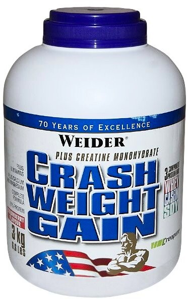 Weider Crash Weight Gain 3000 g | Športová výživa, zdravá výživa ...